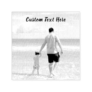 Personaliza tu sello de foto con texto Personaliza