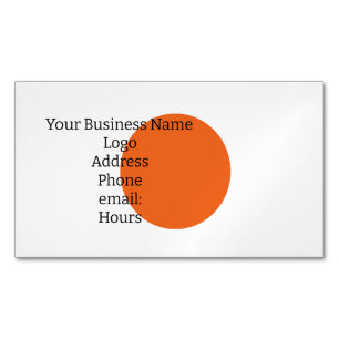 Personaliza tu tarjeta de visita magnética