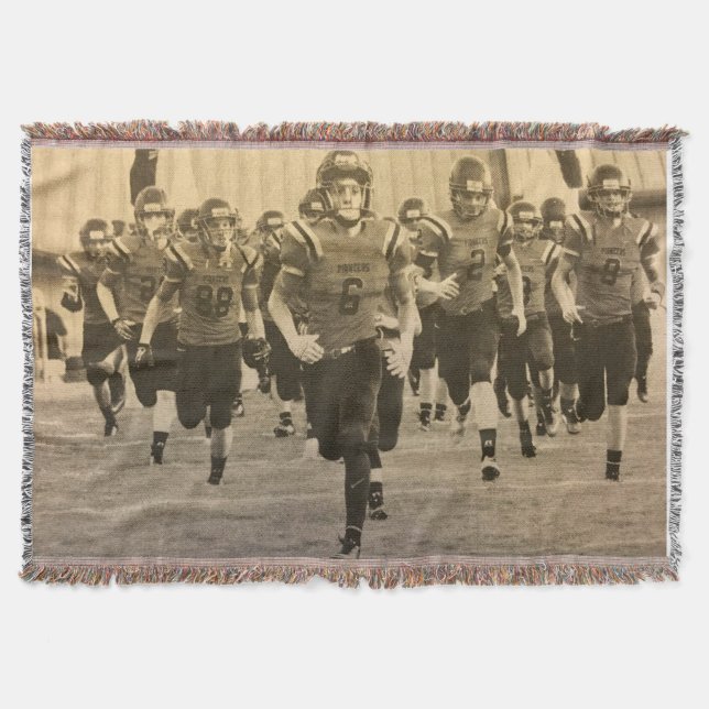 Personaliza una manta de lanzamiento para alguien  (Anverso)