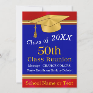 Personalizable, 50 años de clases de invitación a