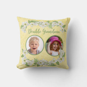 Personalizable Abuela de 2 Cojines decorativos
