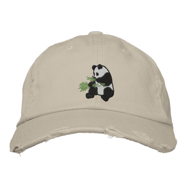 Personalizable Adorable Panda Gorra (Anverso)