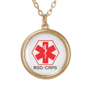 Personalizable alerta médico del collar CRPS de