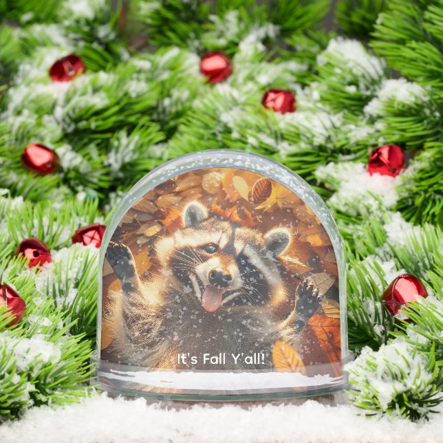 Personalizable Cae Silly Raccoon (Navidad)