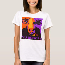 ¡Personalizable! Camiseta de vaca de arte pop boov