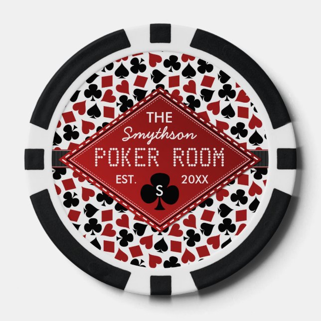 Personalizable Casino de la sala de póquer (Anverso)