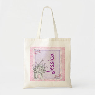 Personalizable castillo de cuento de hadas bolsa r