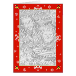 Personalizable Copos de nieve y campanas de Navida