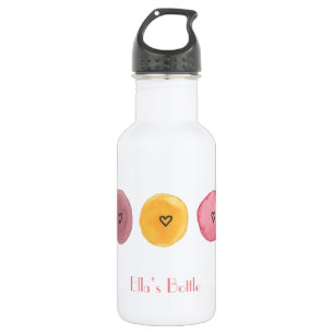 Personalizable de botella de agua de moda Hearts
