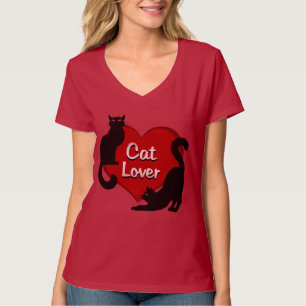 Personalizable de Camisetas Cat Lover T-shirt Cat 