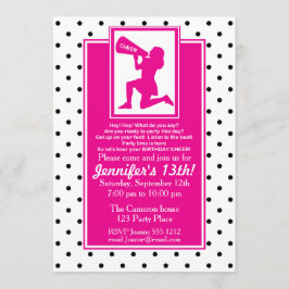 Personalizable de invitación de cumpleaños animado