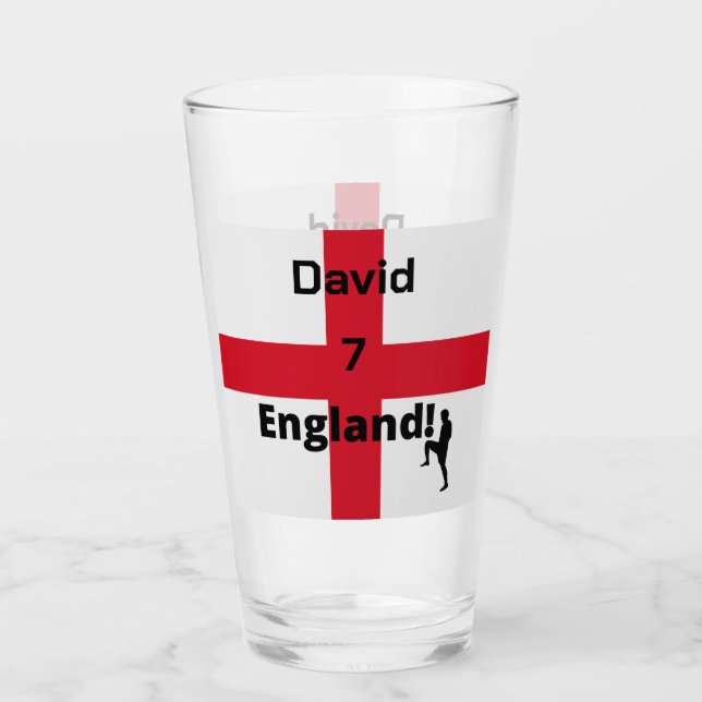 Personalizable de jugador de fútbol de Inglaterra (Anverso)