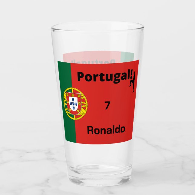 Personalizable de jugador de fútbol de Portugal (Anverso)