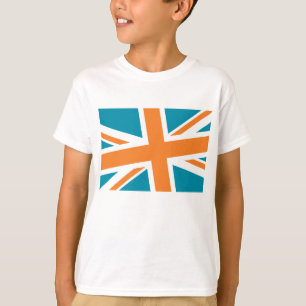 PERSONALIZABLE de la camisa del niño de la bander