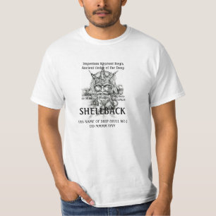 Personalizable de la camiseta de Shellback