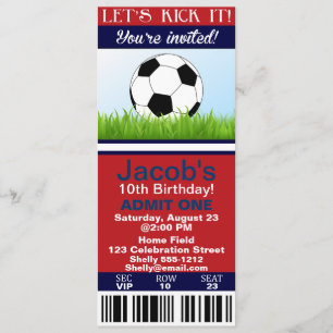 Personalizable de la invitación del cumpleaños del