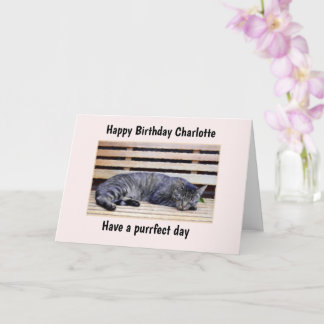Personalizable de la tarjeta de cumpleaños del día