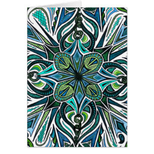 Personalizable de la tarjeta en blanco el   de la