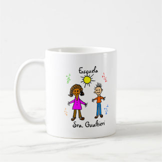 Personalizable de la taza de la "escuela" de