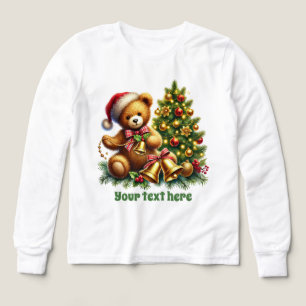 Personalizable de oso de país de chicas cortos