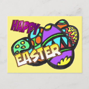 Personalizable de postales de huevos de Pascua