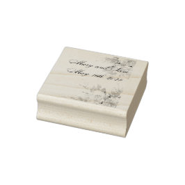 Personalizable de sello de goma boda