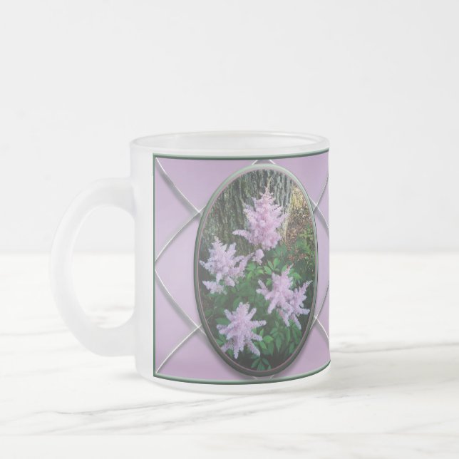 Personalizable de tazas de flores de mariposa de L (Izquierda)
