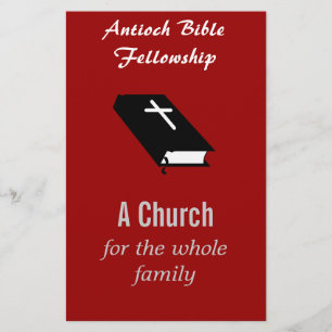 Personalizable de Volante de Iglesia Cristiana"