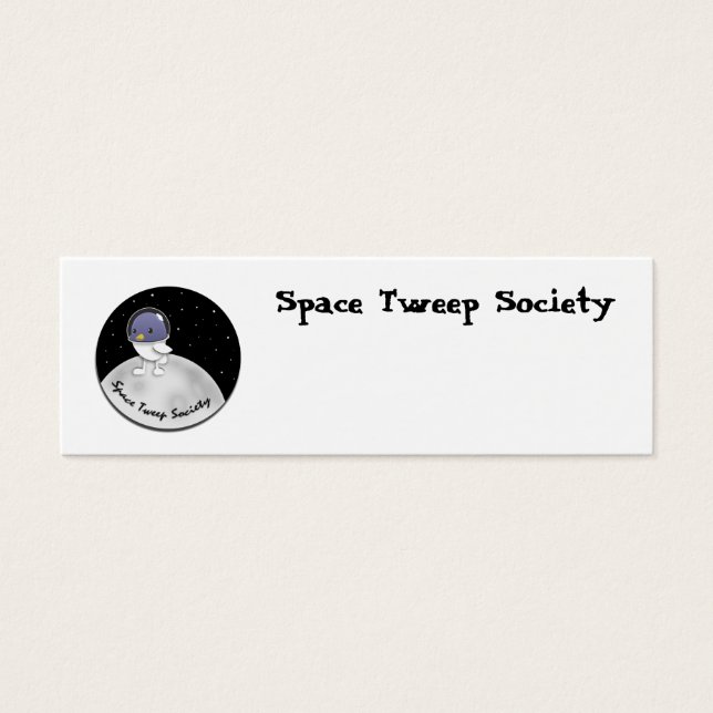 Personalizable del logotipo de Tweep Espacial (Frente)