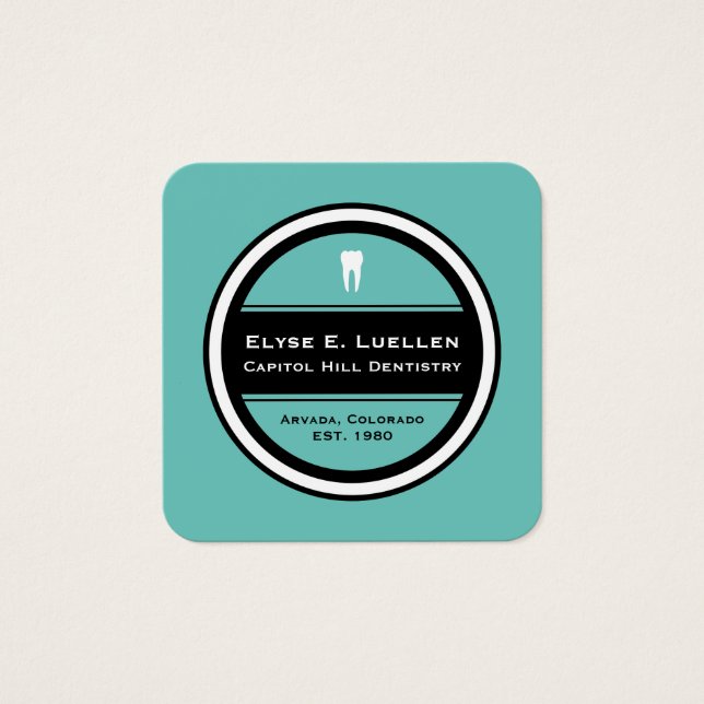 Personalizable Dentistry Circle (Anverso)