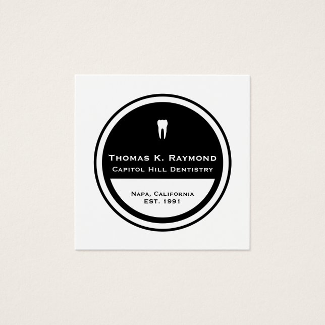 Personalizable Dentistry Circle (Anverso)