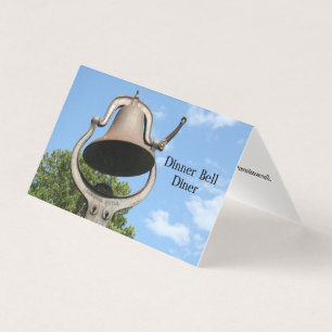 Personalizable doblado de la tarjeta de visita