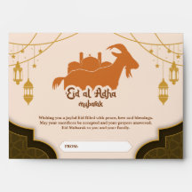 Personalizable Eid al-Adha Blessing Card!