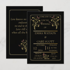 Personalizable Elegante INVITACIÓN DE BODA