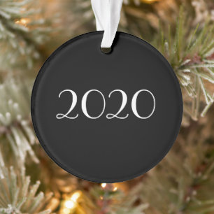 personalizable estilo pizarra adorno de Navidad