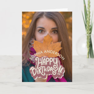 Personalizable Feliz Cumpleaños
