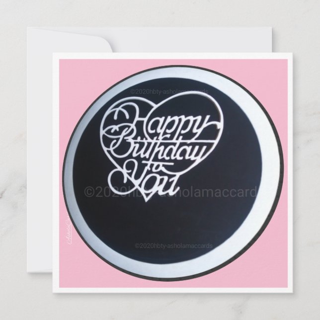 Personalizable Feliz cumpleaños a ti y al Señor... (Anverso)