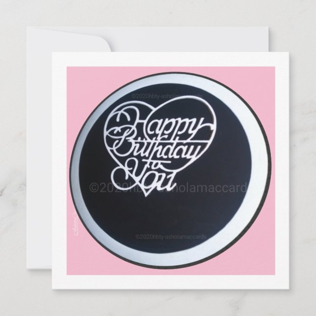 Personalizable Feliz cumpleaños a tu tarjeta de va (Anverso)