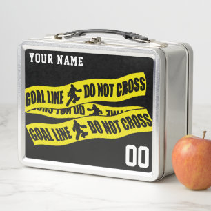 Personalizable Field Hockey Goalie Lunch Box