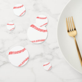 Personalizable Fiesta de béisbol Table Confetti