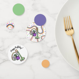 Personalizable Fiesta de vacío Confetti