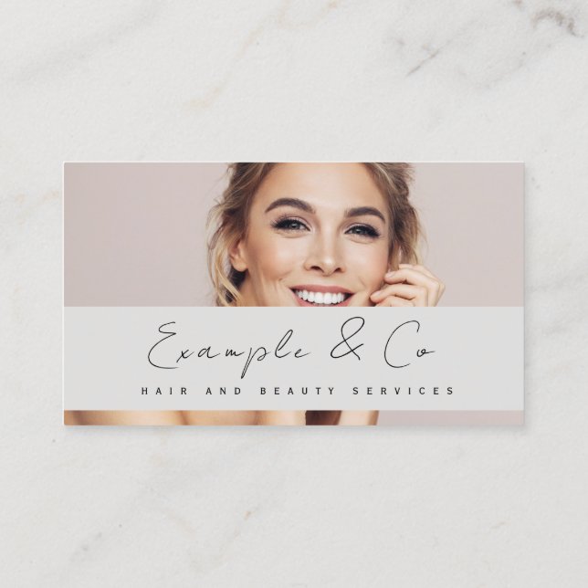 Personalizable fotográfico de tarjetas de visita,  (Reverso)