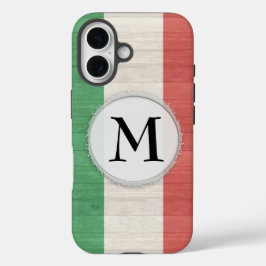 Personalizable Funda de Bandera Italiana iPhone 16