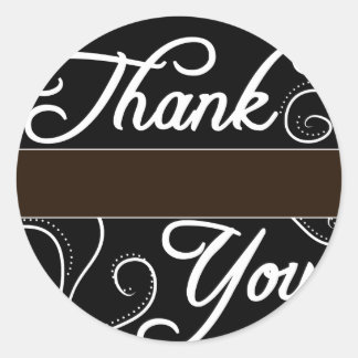Personalizable Gracias Pegatinas