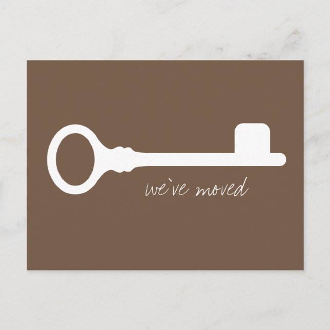 Personalizable Guay Nueva Invitación de direccione (Anverso)