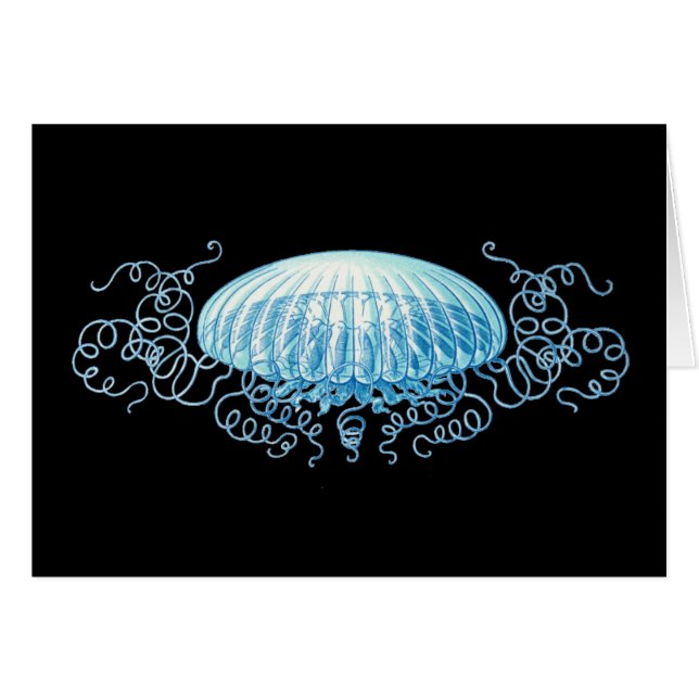 Personalizable Haeckel Jellyfish (Anverso (Horizontal))