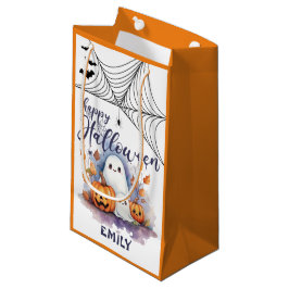 Personalizable Halloween pequeño truco o bolsa par