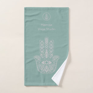 Personalizable Hamsa del Estudio de Yoga Verde Sea