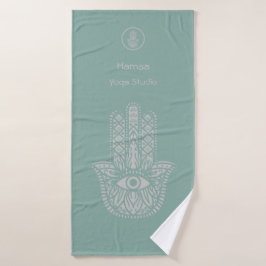 Personalizable Hamsa del Estudio de Yoga Verde Sea
