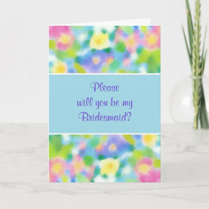 Personalizable Hazy Primroses Invitación a la dama